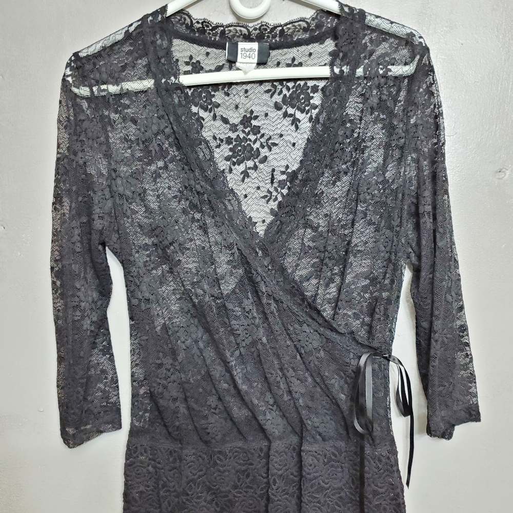 Black Lace Top
